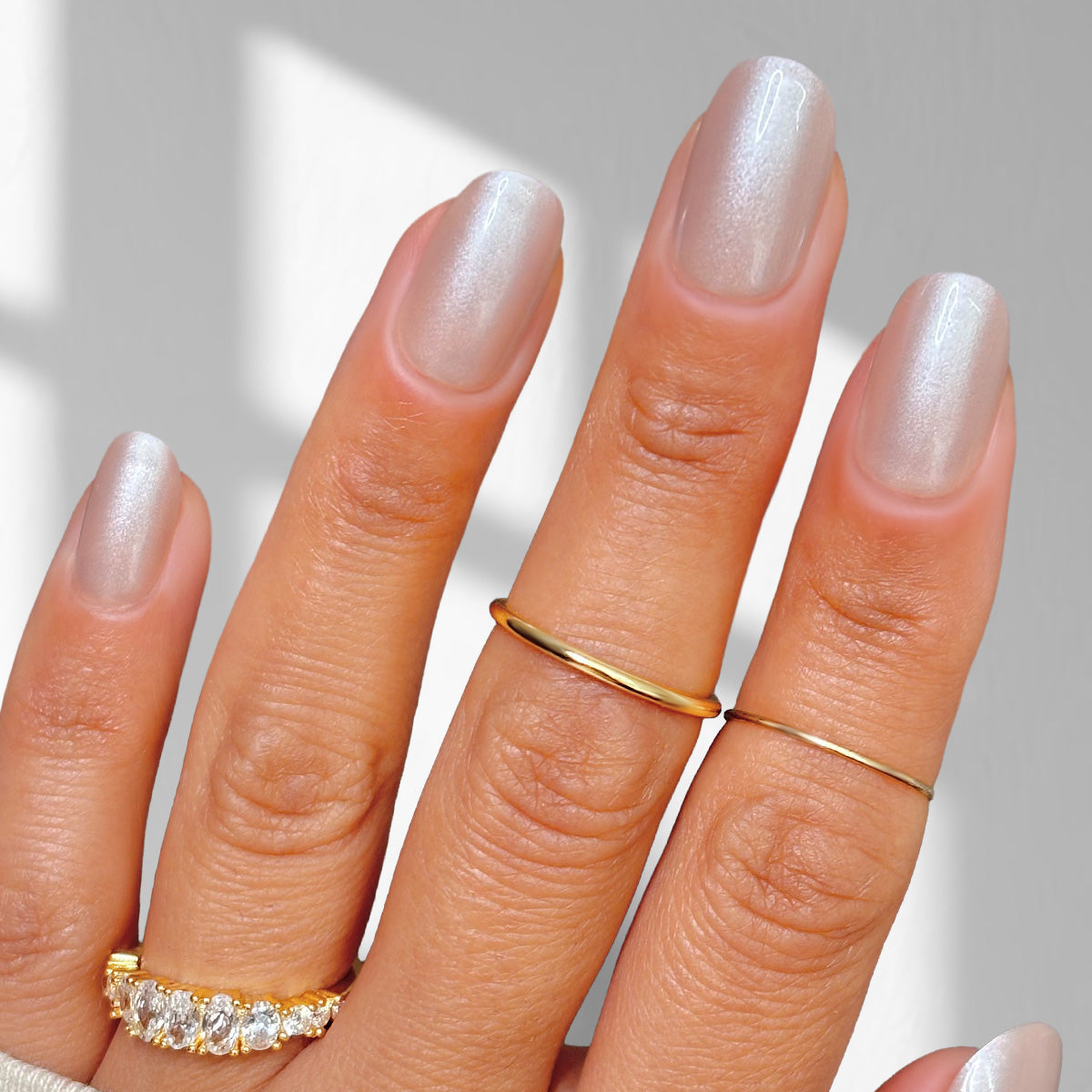 Biscuit Glazed - Oval - Sustainable Nails