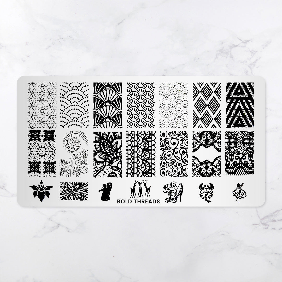 Bold Threads - Pattern Press Template