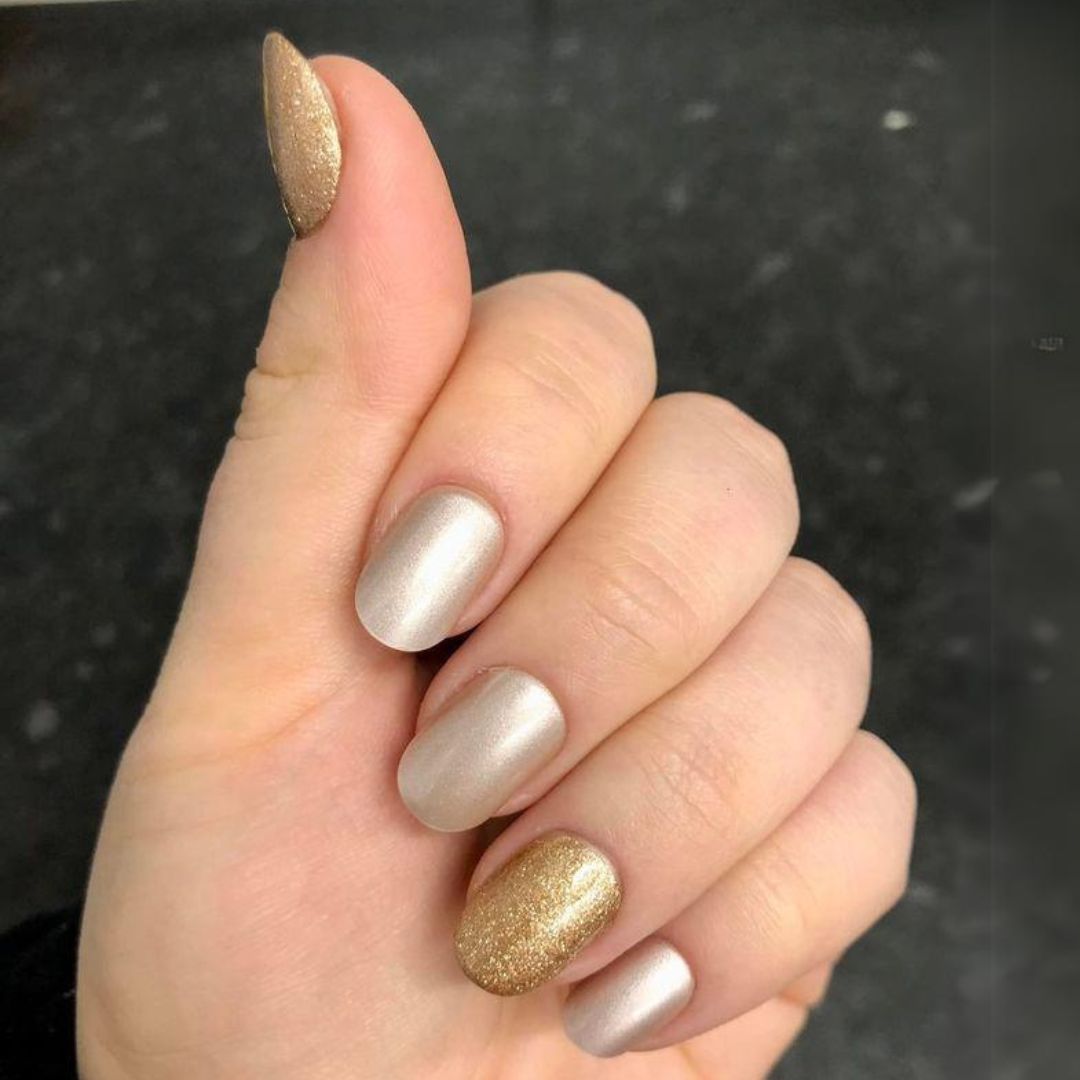 Biscuit Glazed - Oval - Sustainable Nails