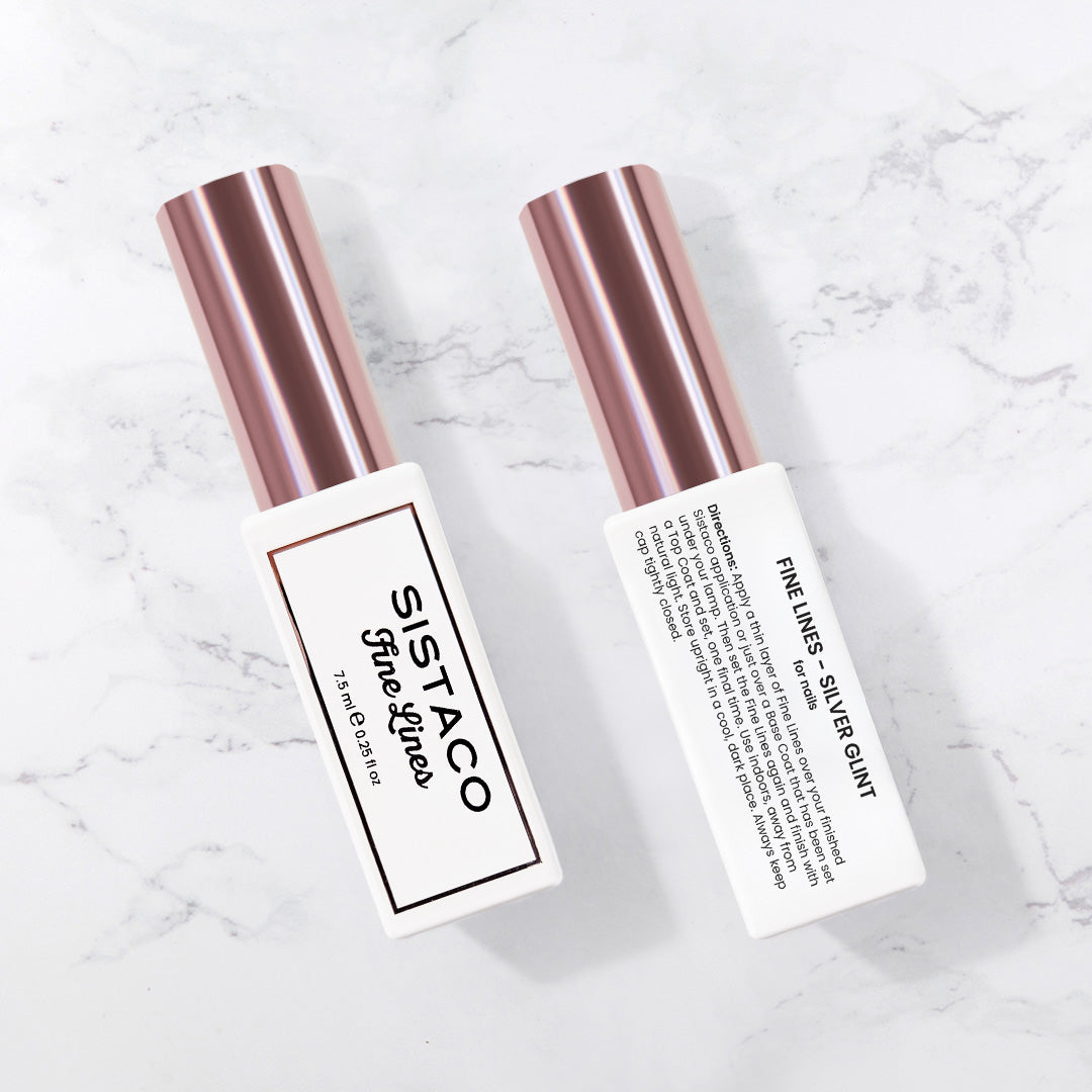 Fine Lines - Silver Glint