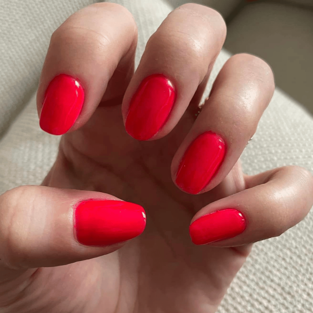 Hot Pink - Matte Neon Nail Powder