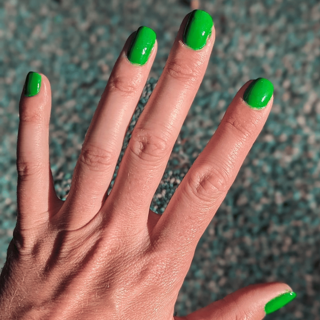 Lime - Matte Neon Nail Powder