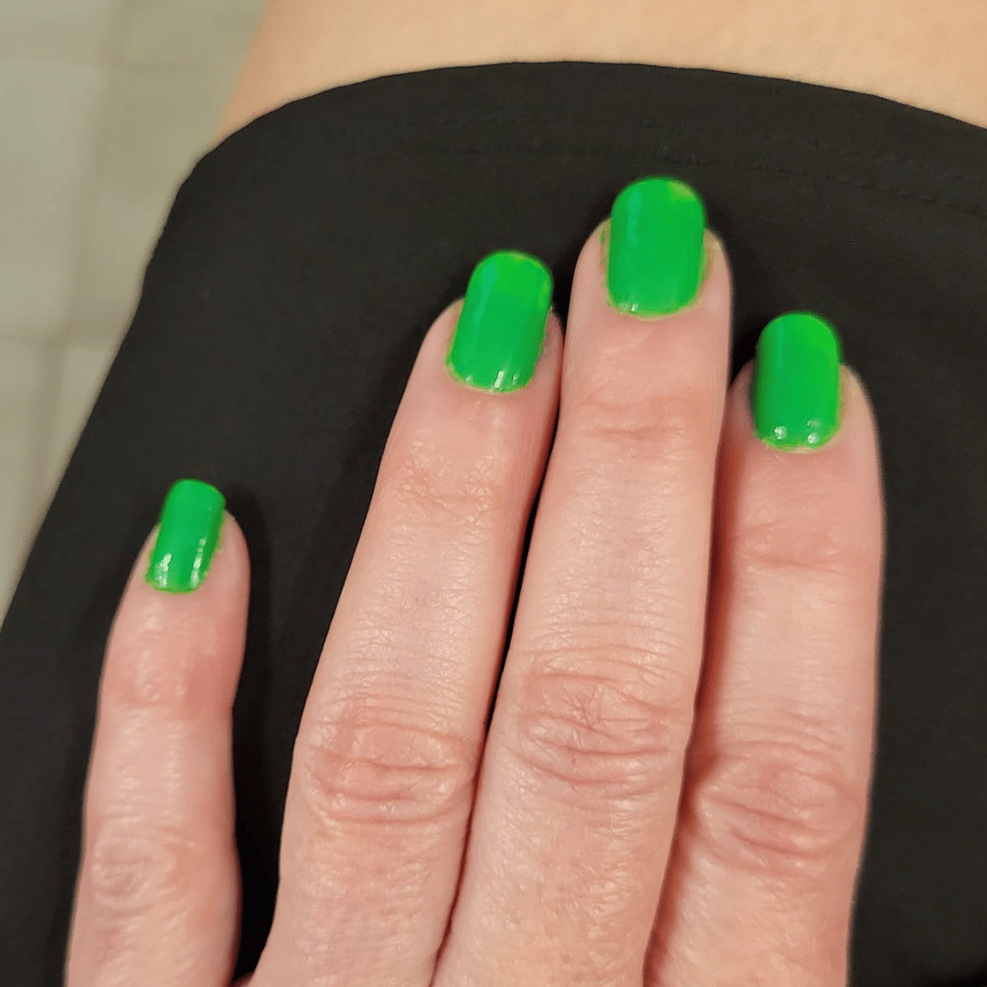Lime - Matte Neon Nail Powder