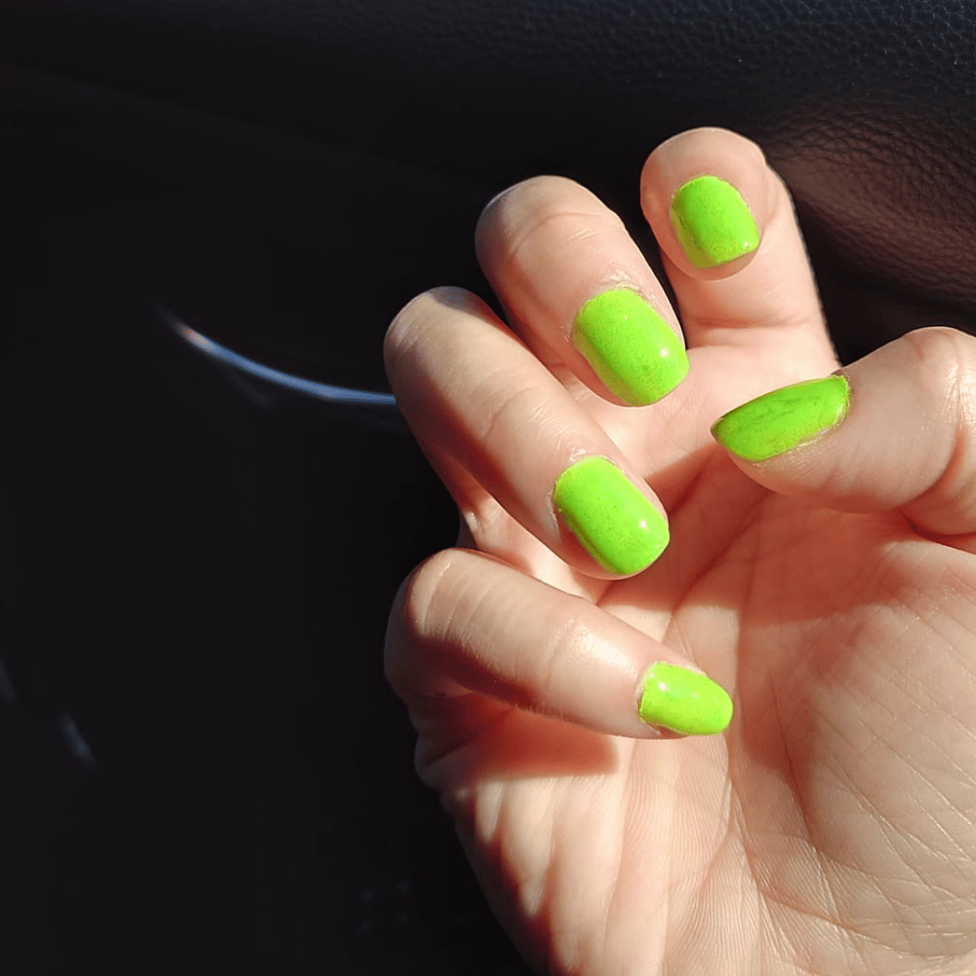 Lime - Matte Neon Nail Powder