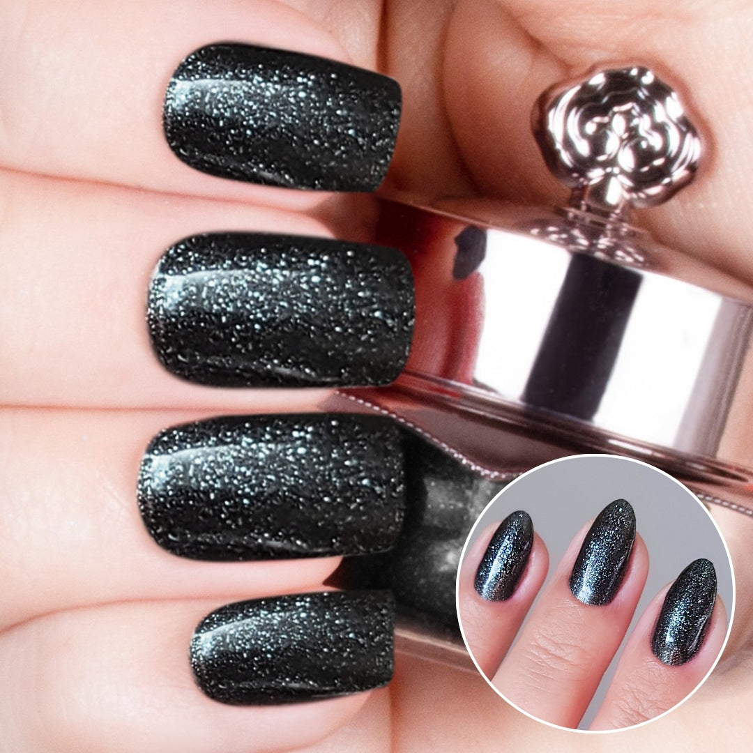Noir Diamonds - Classic Nail Powder