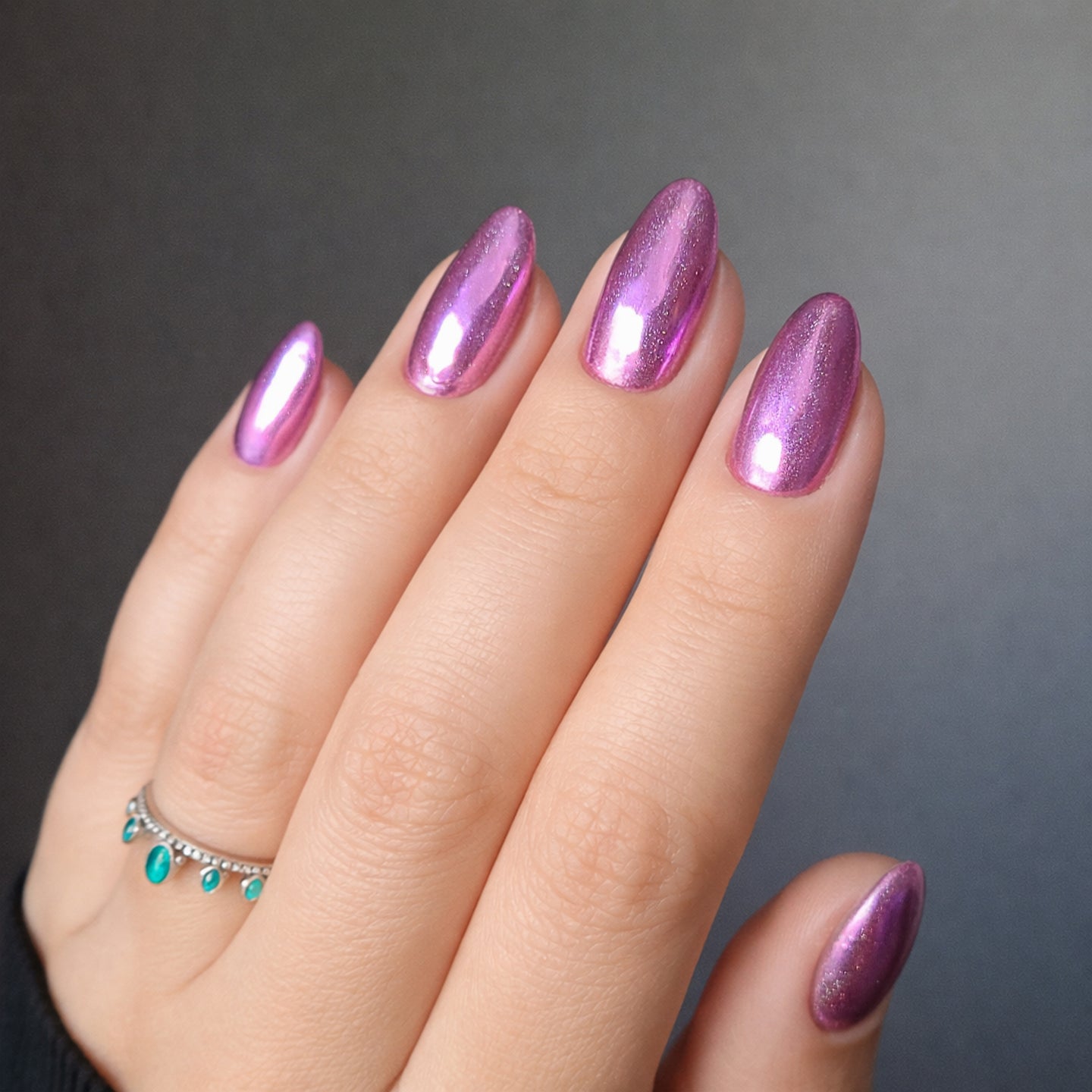 Pinkberry - Metallic Nail Powder