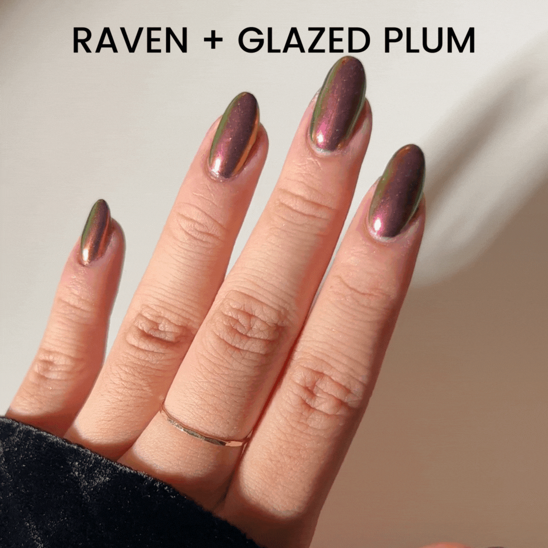 Raven - Metallic Nail Powder