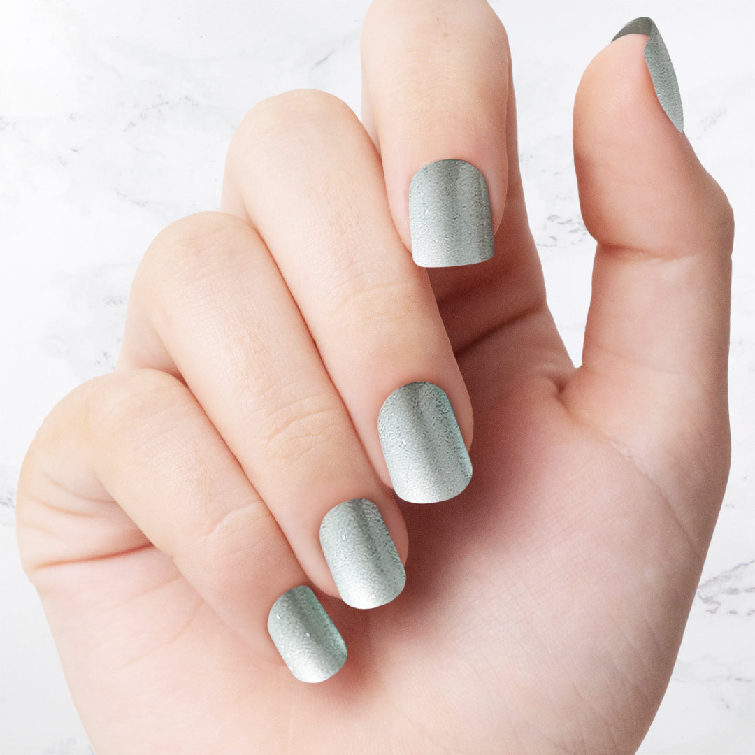 Pistachio Glazed - Square Sustainable Nails