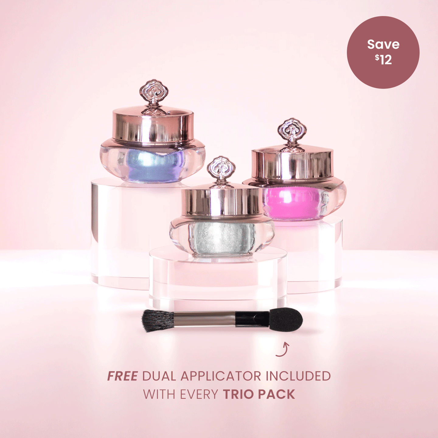 Powder Trio Pack + FREE APPLICATOR