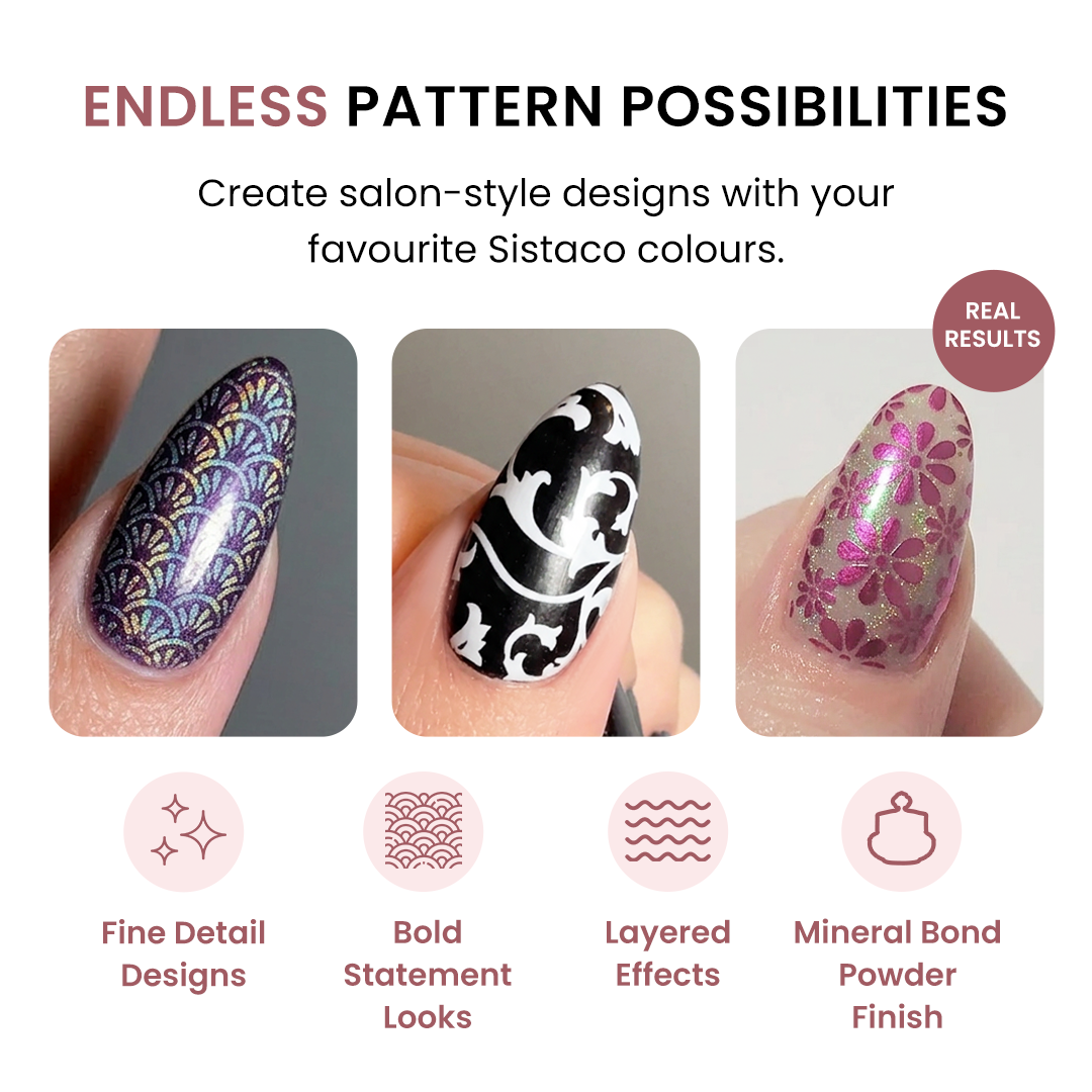 Pattern Press - Bold Black