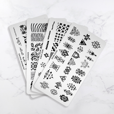 4 x Pattern Press Design Templates