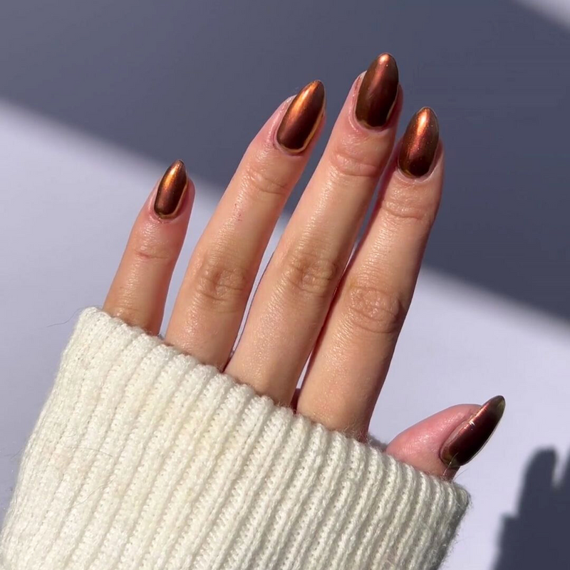 Saffron - Shade Shift Metallic Nail Powder - Pre Order
