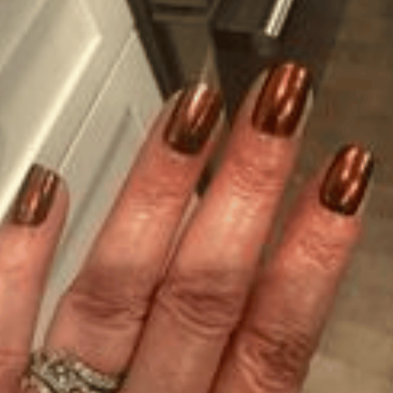 Saffron - Shade Shift Metallic Nail Powder - Pre Order