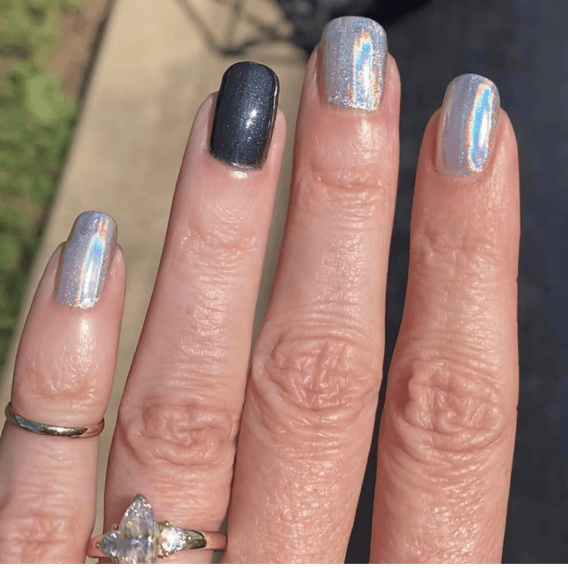 Sterling - Holographic Nail Powder - Pre Order