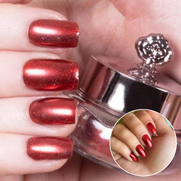 Ruby - Metallic Nail Powder - Pre Order
