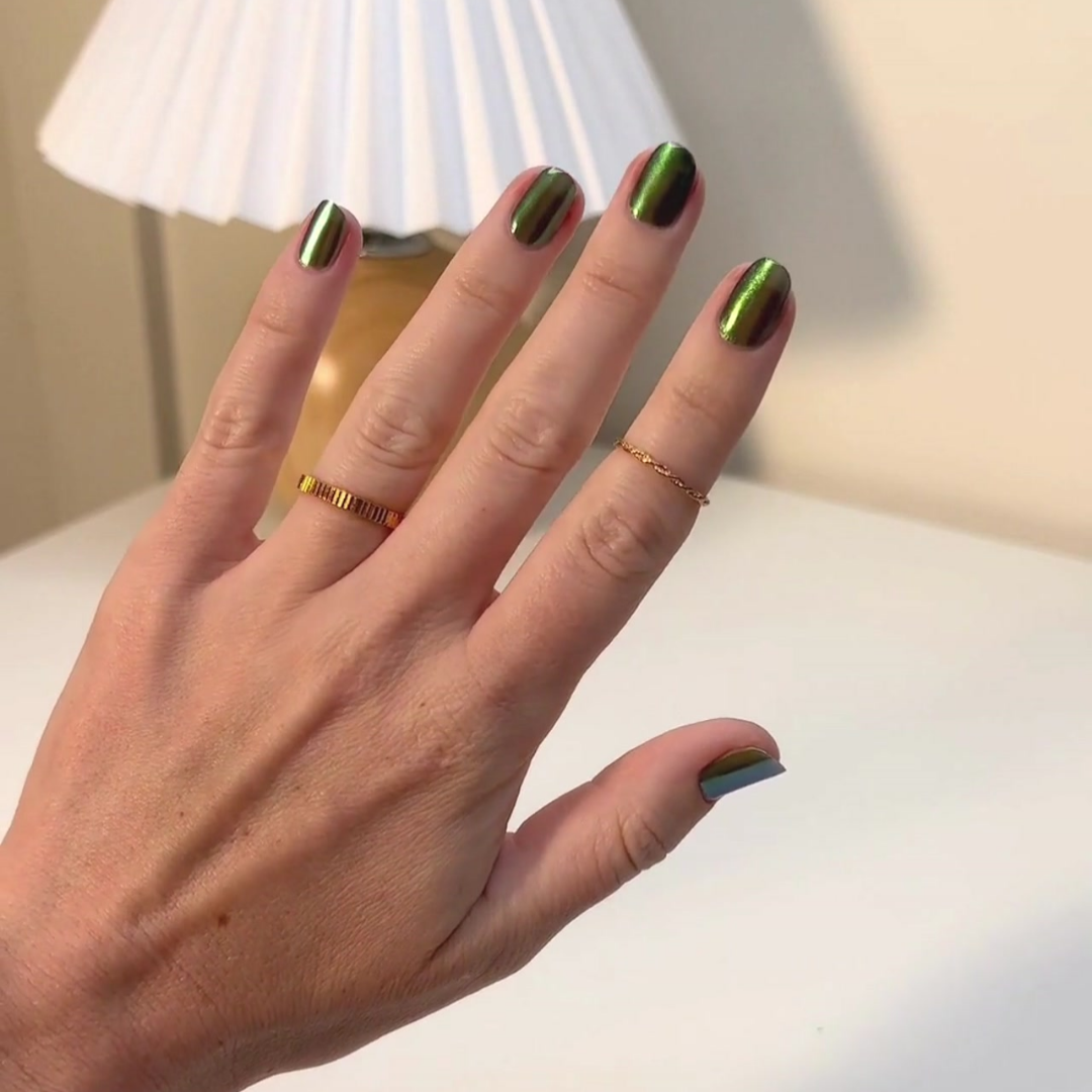 Jade - Shade Shift Metallic Nail Powder