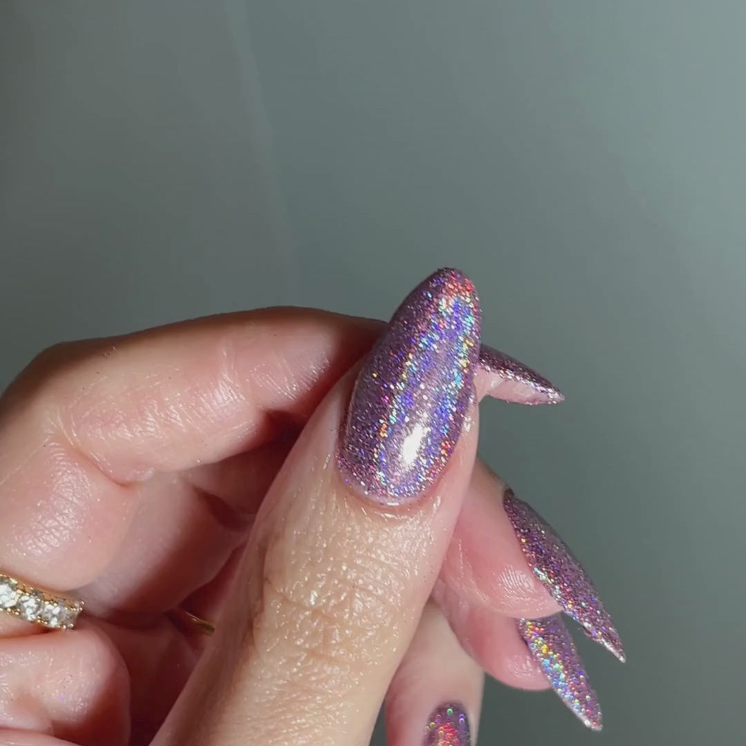 Flamingo - Holographic Nail Powder