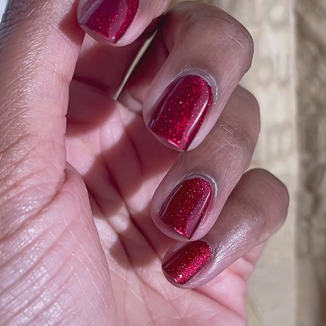 Ruby - Metallic Nail Powder